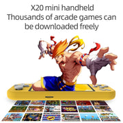 Console di gioco portatile X20 mini Classic Games con schermo da 4,3 pollici e memoria da 8 GB, X20 mini / Yellow, X20 mini / Green, X20 mini / Blue, X20 mini / Grey