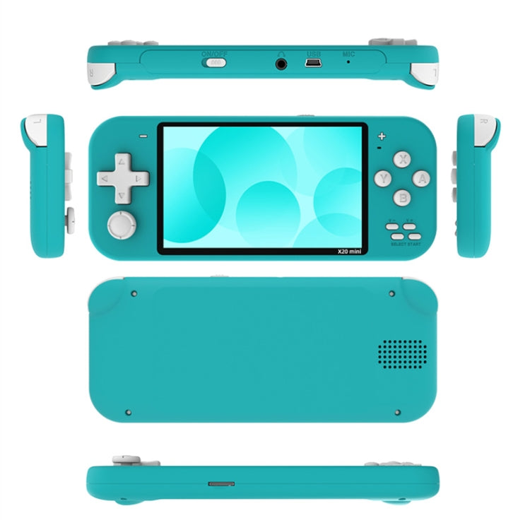 Console di gioco portatile X20 mini con schermo 4,3" e memoria 8G
