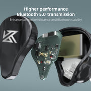 KZ SA08 Wireless Four-unit 5BA Balance Armature Bluetooth In-ear TWS Auricolare, SA08