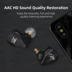KZ SA08 Wireless Four-unit 5BA Balance Armature Bluetooth In-ear TWS Auricolare, SA08