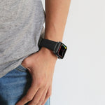 Cinturino per cinturino in vera pelle cerata ad olio, For Apple Watch Series 8&7 41mm / SE 2&6&SE&5&4 40mm / 3&2&1 38mm, For Apple Watch Series 7 41mm / 6 & SE & 5 & 4 40mm / 3 & 2 & 1 38mm                                                               ...