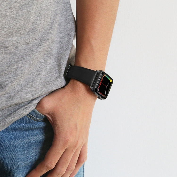 Cinturino per cinturino in vera pelle cerata ad olio, For Apple Watch Series 8&7 41mm / SE 2&6&SE&5&4 40mm / 3&2&1 38mm, For Apple Watch Series 7 41mm / 6 & SE & 5 & 4 40mm / 3 & 2 & 1 38mm                                                               ...