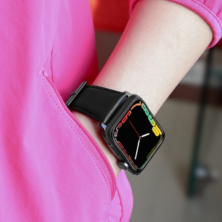 Cinturino per cinturino in vera pelle cerata ad olio, For Apple Watch Series 8&7 41mm / SE 2&6&SE&5&4 40mm / 3&2&1 38mm, For Apple Watch Series 7 41mm / 6 & SE & 5 & 4 40mm / 3 & 2 & 1 38mm                                                               ...