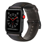 Cinturino per cinturino in vera pelle cerata ad olio, For Apple Watch Series 8&7 41mm / SE 2&6&SE&5&4 40mm / 3&2&1 38mm, For Apple Watch Series 7 41mm / 6 & SE & 5 & 4 40mm / 3 & 2 & 1 38mm                                                               ...