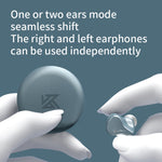 KZ SKS 1DD + 1BA Tecnologia ibrida Wireless Bluetooth 5.2 Auricolare sportivo in-ear, SKS