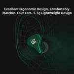 KZ Z1 1DD Dynamic True Wireless Bluetooth 5.0 Auricolare sportivo in-ear, Z1(Black), Z1(Green)