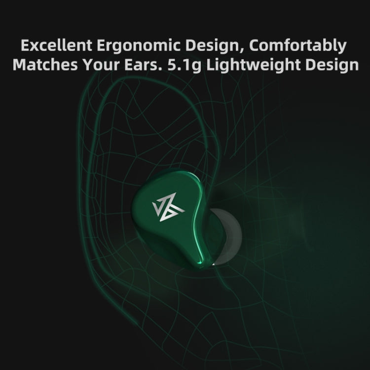KZ Z1 1DD Dynamic True Wireless Bluetooth 5.0 Auricolare sportivo in-ear, Z1(Black), Z1(Green)