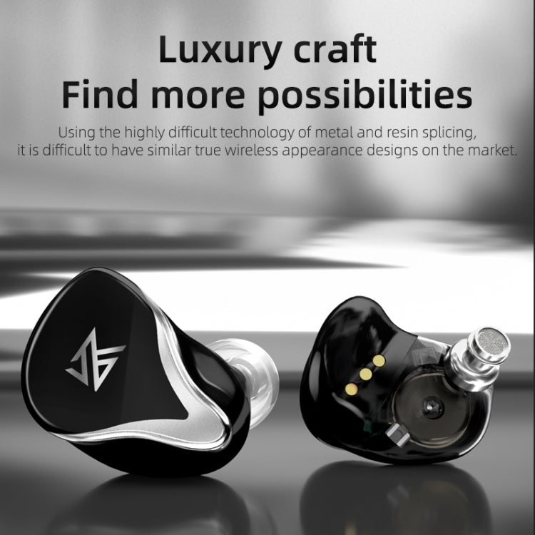 Tecnologia ibrida KZ Z3 1DD + 1BA Wireless Bluetooth 5.2 Riduzione del rumore sportivo TWS Auricolare in-ear