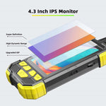 Y19 Endoscopio a filo rigido a doppia lente da 5,5 mm con schermo LCD a colori IPS da 4,3 pollici, 2m, 3.5m, 5m, 10m