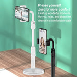 Supporto da tavolo per smartphone e tablet fino a 10 pollici