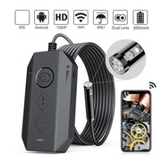 Y17 5MP 12mm Dual-lens HD Autofocus WiFi Telecamera per endoscopio digitale industriale Zoomable Snake, 1m Hard Cable, 3.5m Hard Cable, 5m Hard Cable, 10m Hard Cable