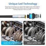 Y17 5MP 12mm Dual-lens HD Autofocus WiFi Telecamera per endoscopio digitale industriale Zoomable Snake, 1m Hard Cable, 3.5m Hard Cable, 5m Hard Cable, 10m Hard Cable