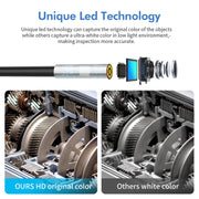 Y17 5MP 12mm Dual-lens HD Autofocus WiFi Telecamera per endoscopio digitale industriale Zoomable Snake, 1m Hard Cable, 3.5m Hard Cable, 5m Hard Cable, 10m Hard Cable