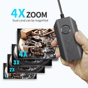 Y17 5MP 12mm Dual-lens HD Autofocus WiFi Telecamera per endoscopio digitale industriale Zoomable Snake, 1m Hard Cable, 3.5m Hard Cable, 5m Hard Cable, 10m Hard Cable