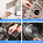 Y17 5MP 12mm Dual-lens HD Autofocus WiFi Telecamera per endoscopio digitale industriale Zoomable Snake, 1m Hard Cable, 3.5m Hard Cable, 5m Hard Cable, 10m Hard Cable