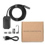 Y17 5MP 12mm Dual-lens HD Autofocus WiFi Telecamera per endoscopio digitale industriale Zoomable Snake, 1m Hard Cable, 3.5m Hard Cable, 5m Hard Cable, 10m Hard Cable