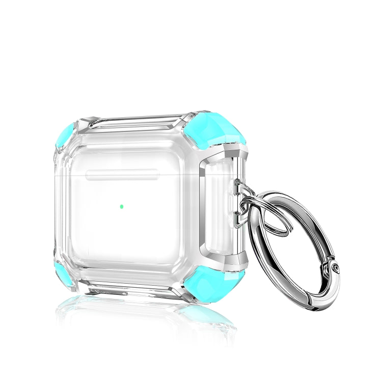 Custodia protettiva trasparente per AirPods 3 con anello