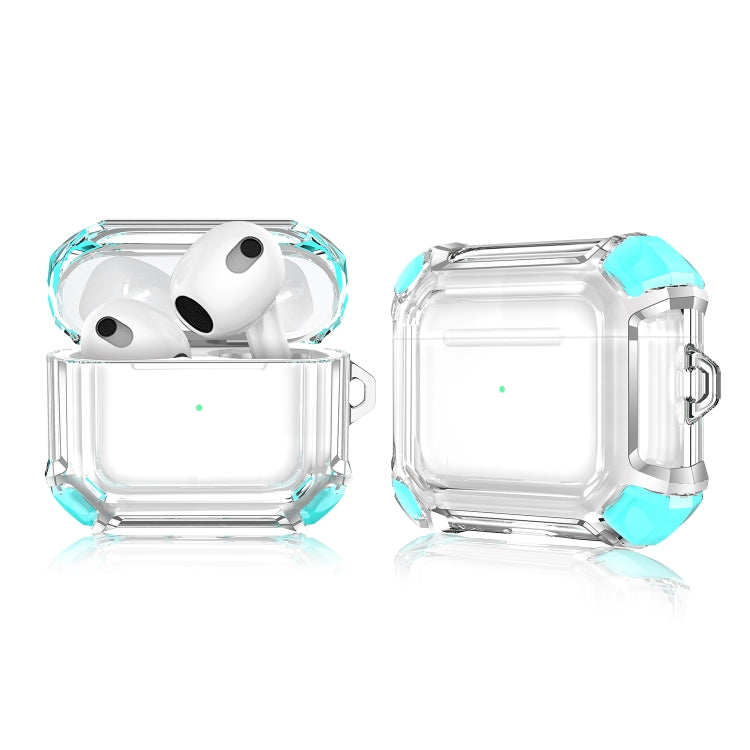 Custodia protettiva trasparente per AirPods 3 con anello