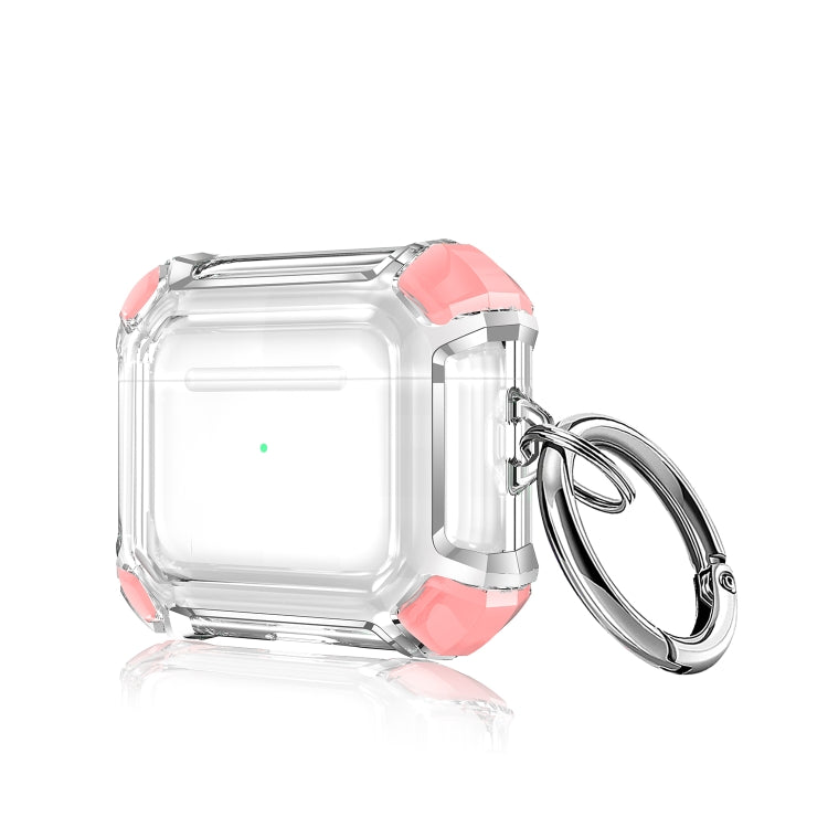Custodia protettiva trasparente per AirPods 3 con anello