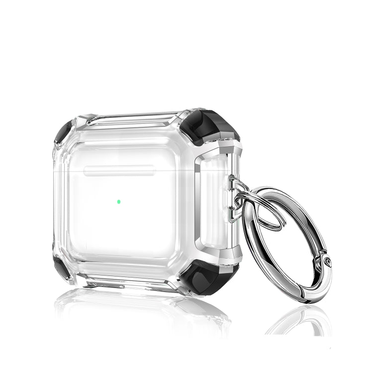 Custodia protettiva trasparente per AirPods 3 con anello