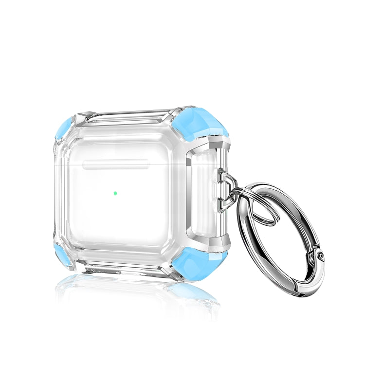 Custodia protettiva trasparente per AirPods 3 con anello