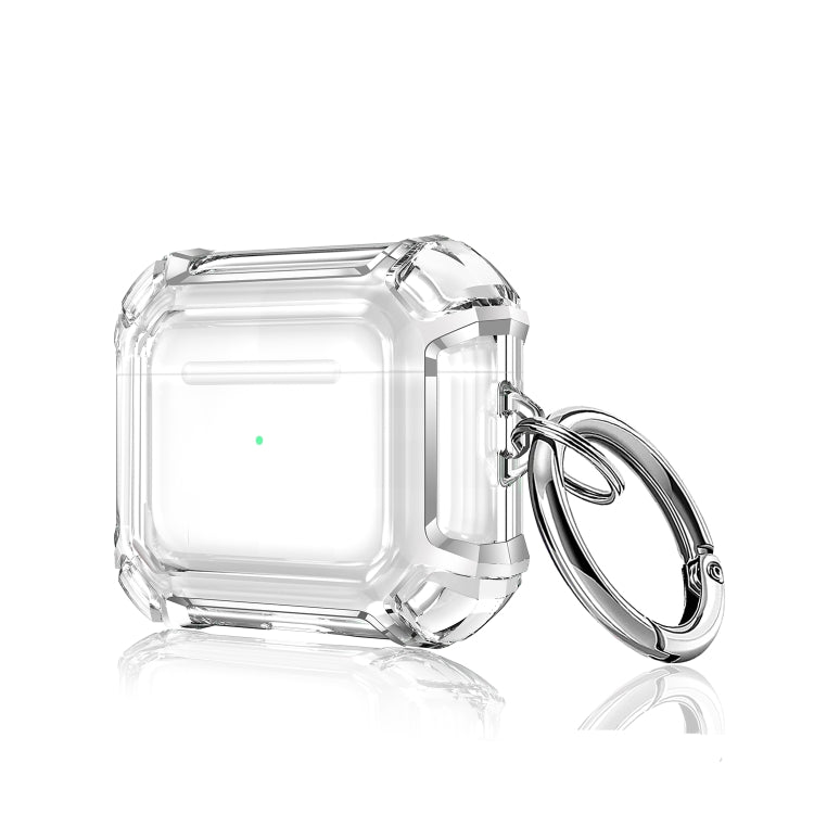 Custodia protettiva trasparente per AirPods 3 con anello