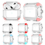 Custodia protettiva trasparente per AirPods 3 con anello