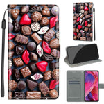 Custodia portafoglio in pelle PU con chiusura magnetica per OPPO