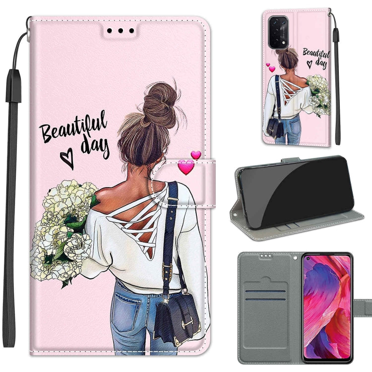 Custodia portafoglio in pelle PU con chiusura magnetica per OPPO