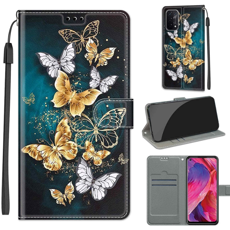 Custodia portafoglio in pelle PU con chiusura magnetica per OPPO