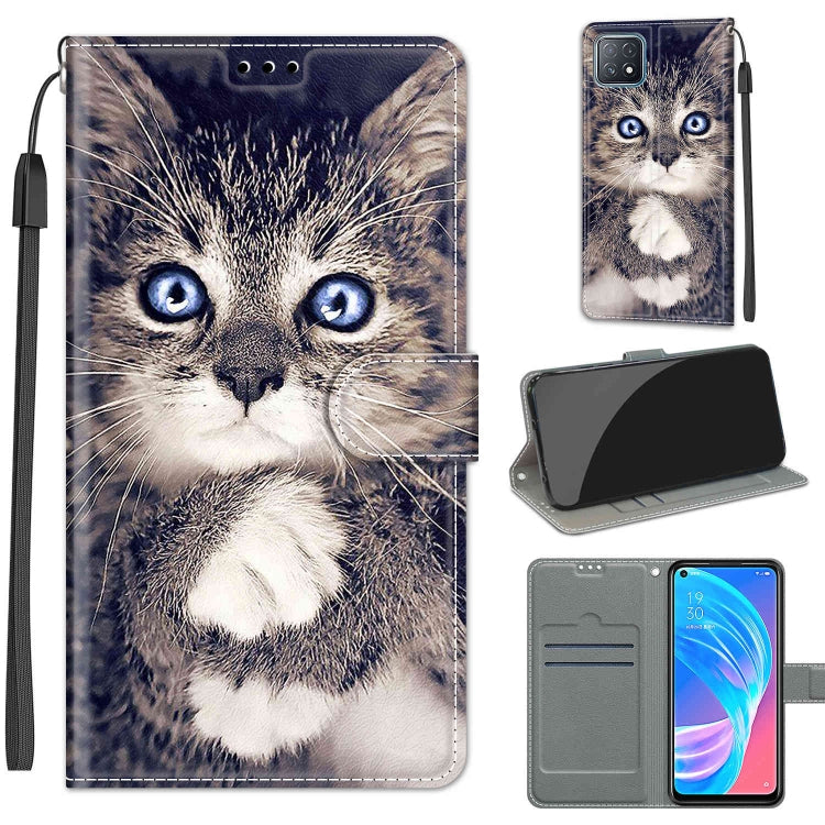 Custodia portafoglio in pelle PU con chiusura magnetica OPPO