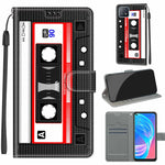 Custodia portafoglio in pelle PU con chiusura magnetica OPPO