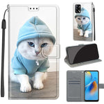 Custodia portafoglio in pelle PU con chiusura magnetica per OPPO