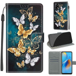 Custodia portafoglio in pelle PU con chiusura magnetica per OPPO
