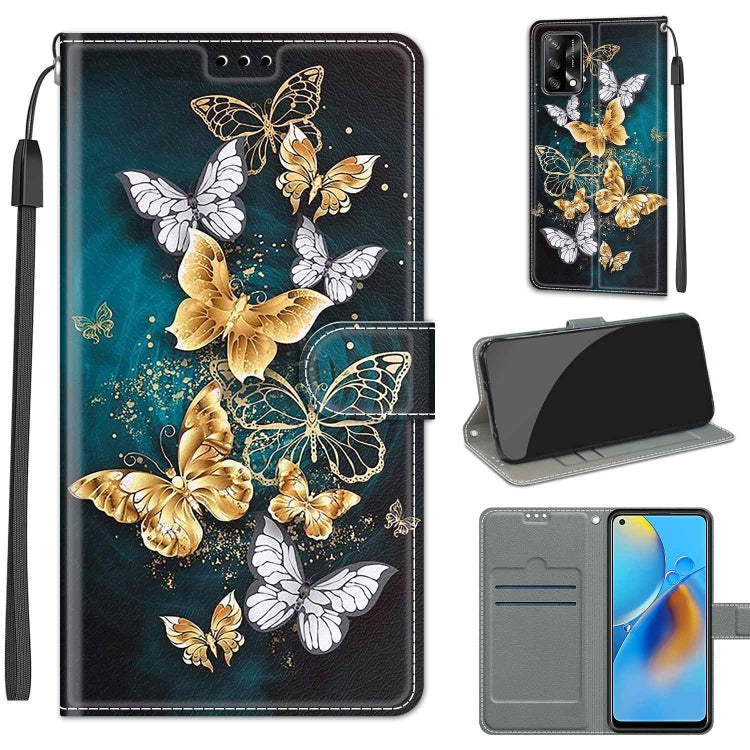 Custodia portafoglio in pelle PU con chiusura magnetica per OPPO