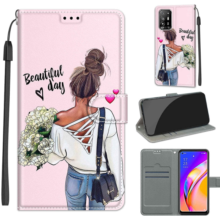 Custodia portafoglio in pelle PU con chiusura magnetica OPPO