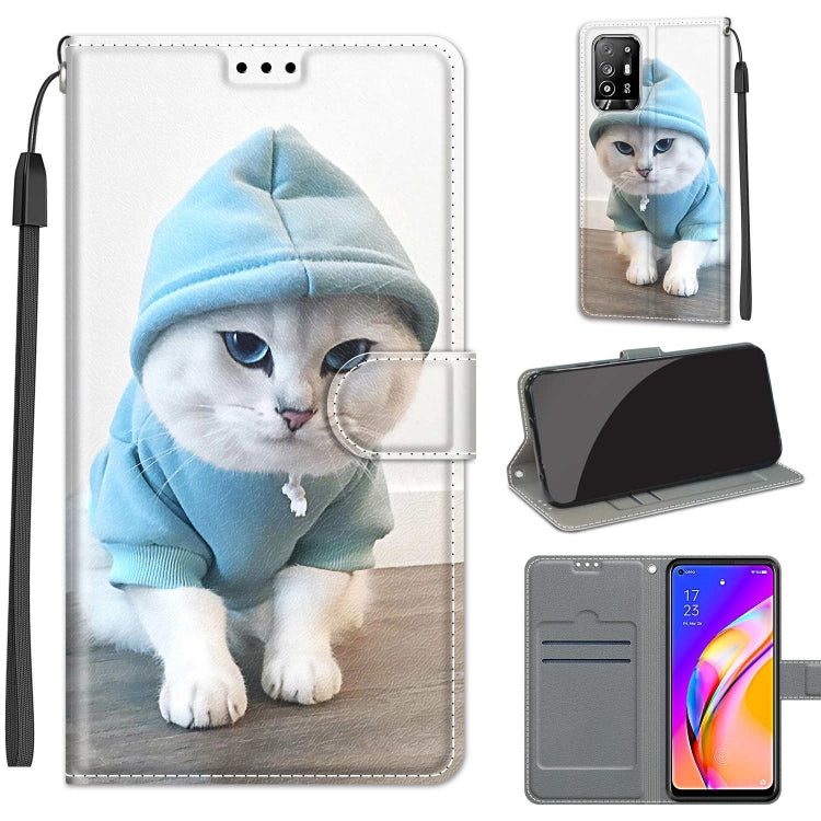 Custodia portafoglio in pelle PU con chiusura magnetica OPPO