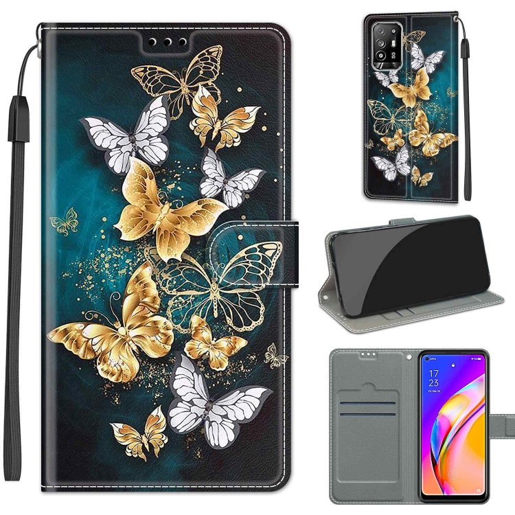Custodia portafoglio in pelle PU con chiusura magnetica OPPO