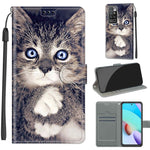 Custodia in pelle PU con chiusura magnetica per Xiaomi Redmi 10