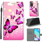 Custodia in pelle PU con chiusura magnetica per Xiaomi Redmi 10