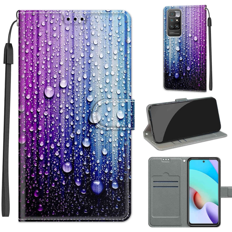 Custodia in pelle PU con chiusura magnetica per Xiaomi Redmi 10