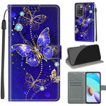 Custodia in pelle PU con chiusura magnetica per Xiaomi Redmi 10