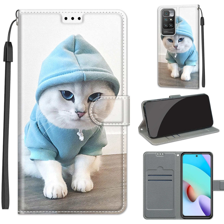 Custodia in pelle PU con chiusura magnetica per Xiaomi Redmi 10