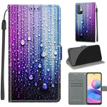Custodia in pelle PU con chiusura magnetica per Redmi Note 10 5G