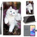 Custodia in pelle PU con chiusura magnetica per Redmi Note 10 5G