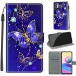 Custodia in pelle PU con chiusura magnetica per Redmi Note 10 5G