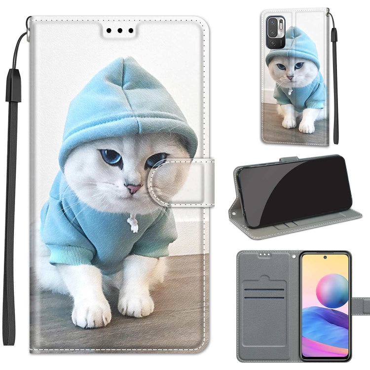 Custodia in pelle PU con chiusura magnetica per Redmi Note 10 5G
