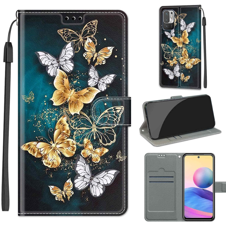 Custodia in pelle PU con chiusura magnetica per Redmi Note 10 5G