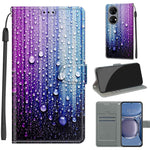 Custodia in pelle PU con chiusura magnetica per Huawei P50