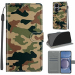 Custodia in pelle PU con chiusura magnetica per Huawei P50